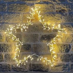 Best deal 🔥 Premier 90cm Gold Star Cluster Silhouette With Warm White LEDs 🌟