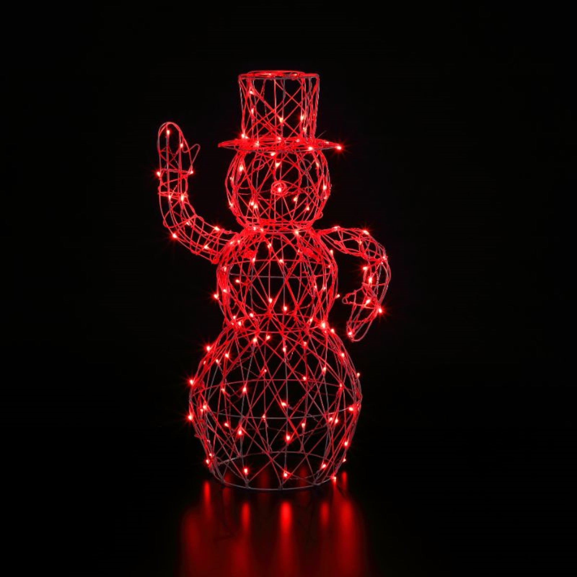 1m White Rattan Dickensian Snowman with 120 Colour Changeable with 120 LED's Best Sale ???? Noma 1m White Rattan Dickensian Snowman With 120 Colour Changeable With 120 LED's ???? -UK Christmas World Sales Store 2521020 0 900699