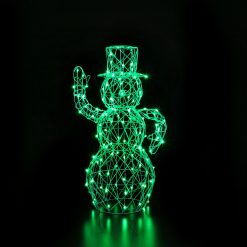 Best Sale ???? Noma 1m White Rattan Dickensian Snowman With 120 Colour Changeable With 120 LED's ???? 5 Best Sale ???? Noma 1m White Rattan Dickensian Snowman With 120 Colour Changeable With 120 LED's ???? -UK Christmas World Sales Store 2521020 3 900699