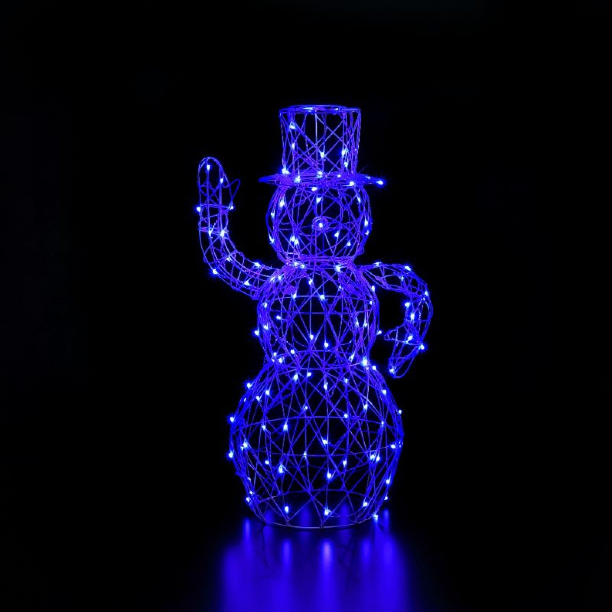 1m White Rattan Dickensian Snowman with 120 Colour Changeable with 120 LED's Best Sale ???? Noma 1m White Rattan Dickensian Snowman With 120 Colour Changeable With 120 LED's ???? -UK Christmas World Sales Store 2521020 4 900699
