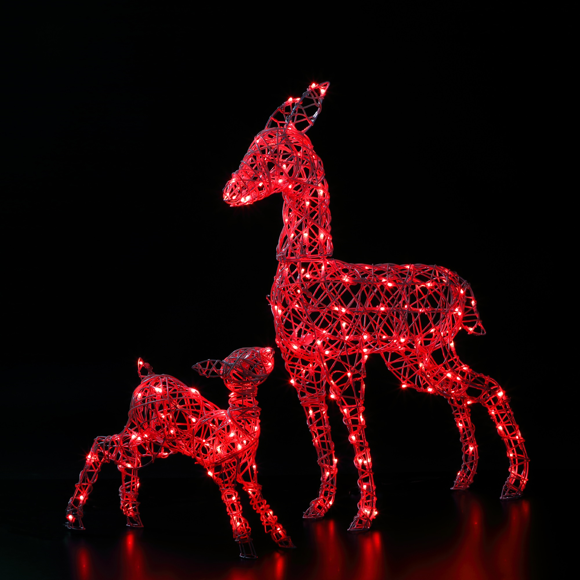 Set of 2 Colour Changeable Deer & Fawn with Remote Control Hot Sale ???? Noma Set Of 2 Colour Changeable Deer & Fawn With Remote Control ???? -UK Christmas World Sales Store 2522120 1 900694