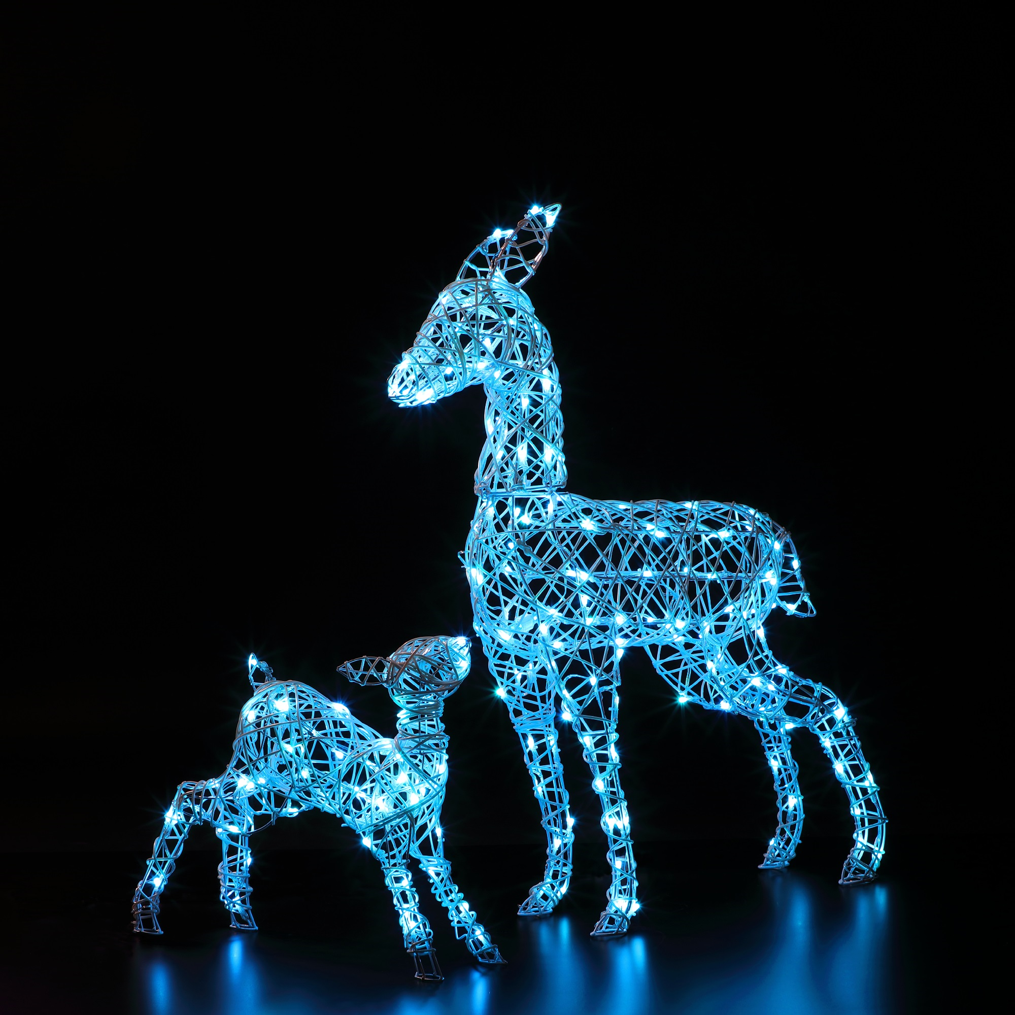 Set of 2 Colour Changeable Deer & Fawn with Remote Control Hot Sale ???? Noma Set Of 2 Colour Changeable Deer & Fawn With Remote Control ???? -UK Christmas World Sales Store 2522120 2 900694