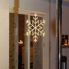 Promo ???? Konstsmide 60cm White LED Snowflake Silhouette ✨