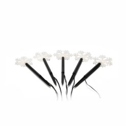 Best deal ???? Konstsmide Set Of 5 Warm White Snowflake Stake Pathway Lights ???? -UK Christmas World Sales Store 4469 100.I.1.0 900553 1