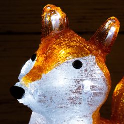 Best Sale ???? Lumineo Acrylic Fox With 30 White LEDs Battery Powered ???? -UK Christmas World Sales Store 491090new2