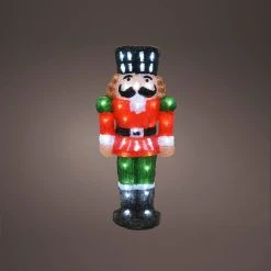 Best Pirce π Lumineo 60cm Acrylic Nutcracker Lit With 60 Ice White LEDs π 5 Best Pirce π Lumineo 60cm Acrylic Nutcracker Lit With 60 Ice White LEDs π -UK Christmas World Sales Store 499484