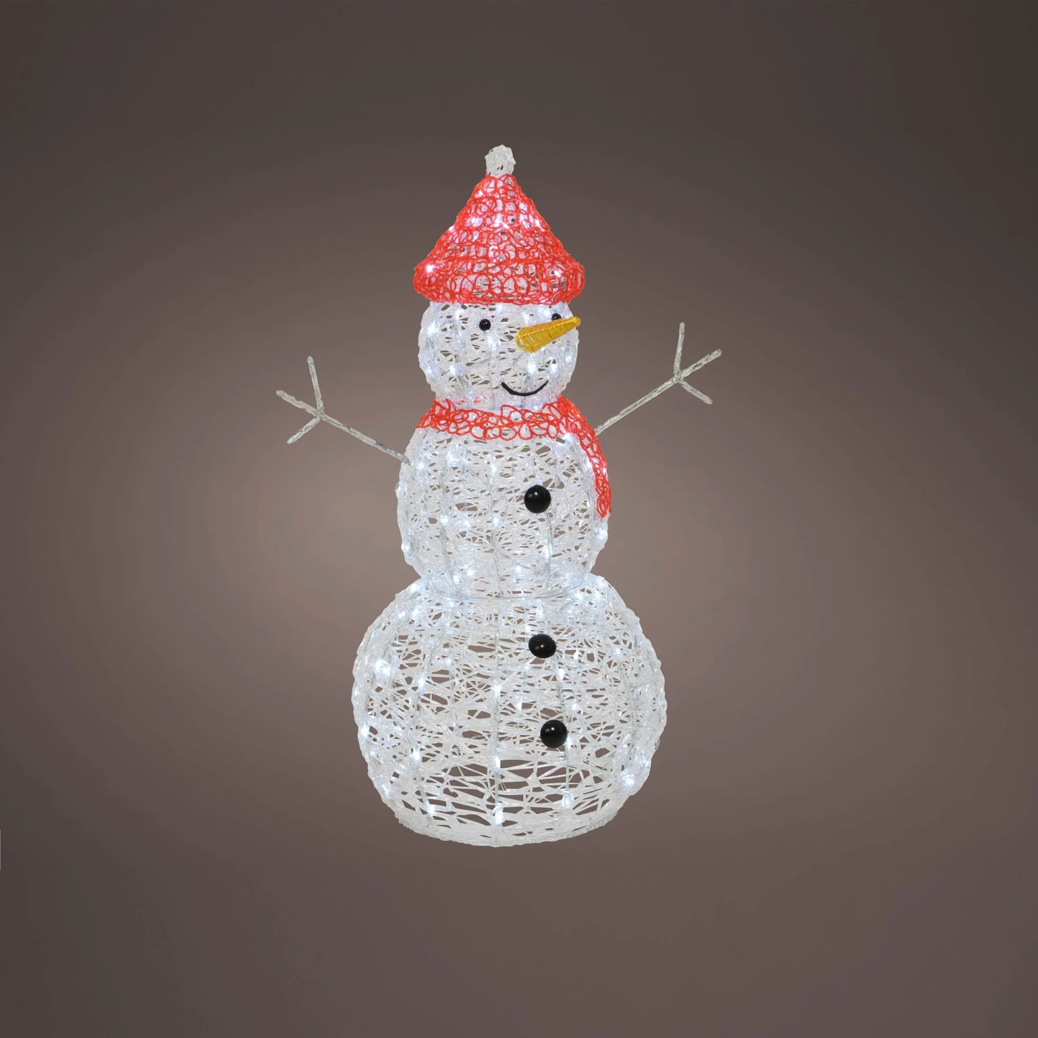 New β€οΈ Kaemingk Large Outdoor Snowman π Christmas Acrylic With Ice White LEDs π₯ 4 New β€οΈ Kaemingk Large Outdoor Snowman π Christmas Acrylic With Ice White LEDs π₯ - Image 4