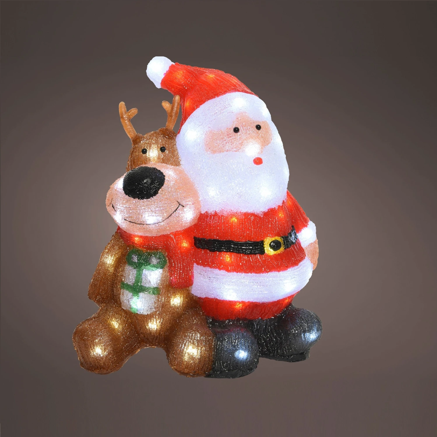 New β Lumineo Acrylic π Christmas Santa With Reindeer π€© 1 New β Lumineo Acrylic π Christmas Santa With Reindeer π€©