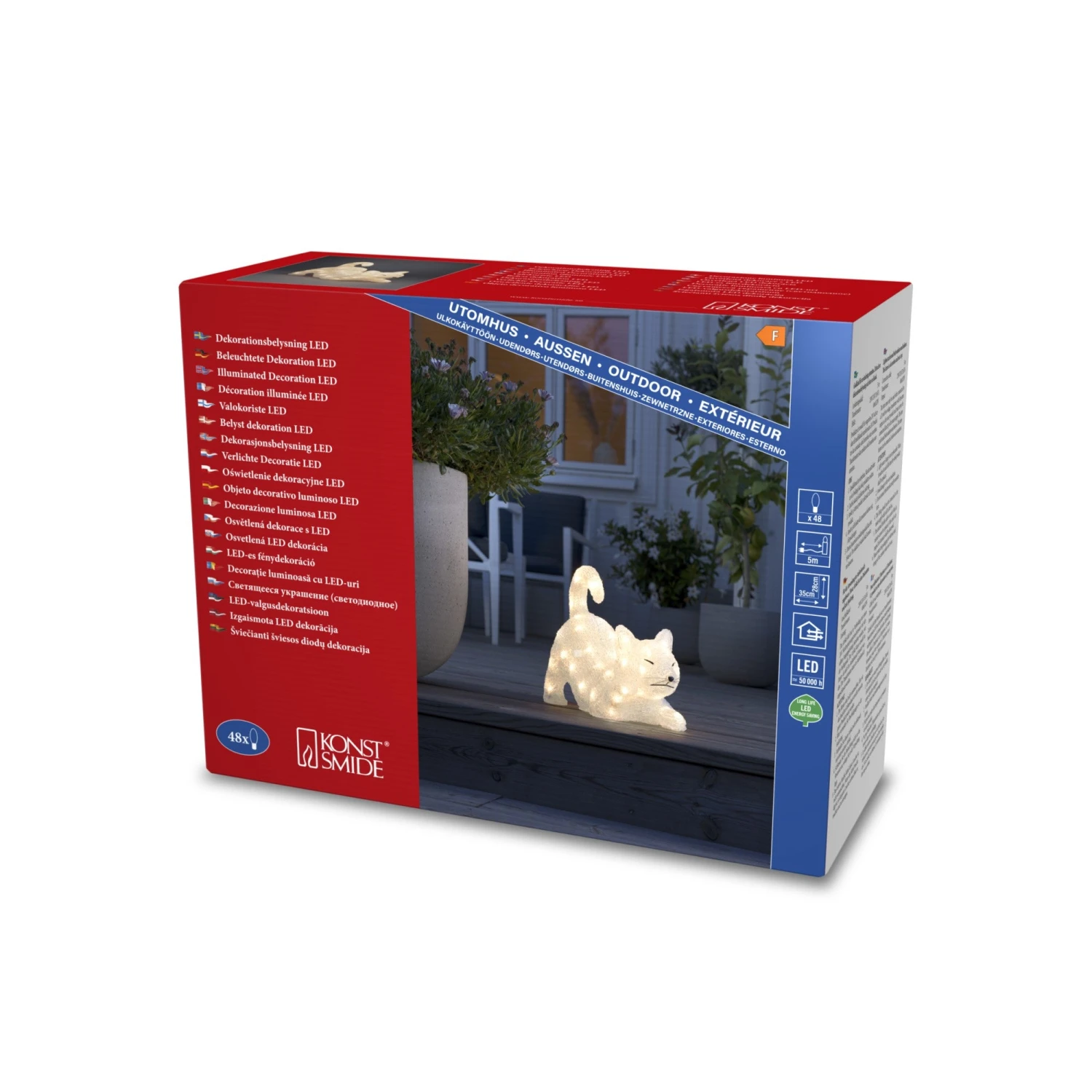 Best Sale π Kaemingk Acrylic Laying LED Lit Cat π₯ 2 Best Sale π Kaemingk Acrylic Laying LED Lit Cat π₯ - Image 2