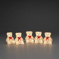 Buy ???? Konstsmide Set Of 5 Acrylic ???? Christmas Bears With 40 Warm White LEDs ⌛ 2 Buy ???? Konstsmide Set Of 5 Acrylic ???? Christmas Bears With 40 Warm White LEDs ⌛ -UK Christmas World Sales Store 6231 103.P.1.0