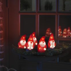 Best reviews of ???? Konstsmide Set Of 5 LED Lit ???? Christmas Santa Gonks ⭐