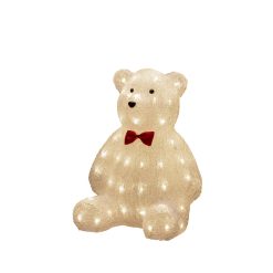 Flash Sale ???? Konstsmide Acrylic LED Lit ???? Christmas Teddy Bear ???? -UK Christmas World Sales Store 6246 103.I.1.0 Copy