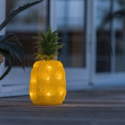 Deals 💯 Konstsmide LED Lit Acrylic Pineapple ⌛