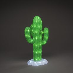 New ???? Konstsmide Acrylic LED Lit Cactus ❤️ -UK Christmas World Sales Store 6279 203.P.1.0 900563 2