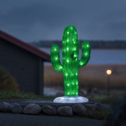 New ???? Konstsmide Acrylic LED Lit Cactus ❤️