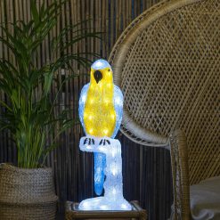 Hot Sale ???? Konstsmide Acrylic Parrot With 48 LEDs ????