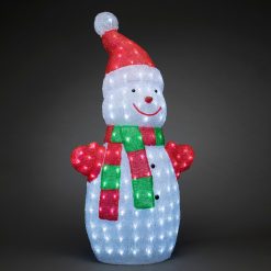 Coupon ✨ Konstsmide 90cm Acrylic Snowman With Scarf And 200 LEDs ????