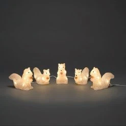 Best reviews of π Konstsmide Set Of 5 Acrylic Squirrels Lit With White LEDs π 5 Best reviews of π Konstsmide Set Of 5 Acrylic Squirrels Lit With White LEDs π -UK Christmas World Sales Store 6287 103p101
