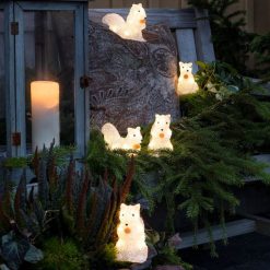 Best reviews of ???? Konstsmide Set Of 5 Acrylic Squirrels Lit With White LEDs ????