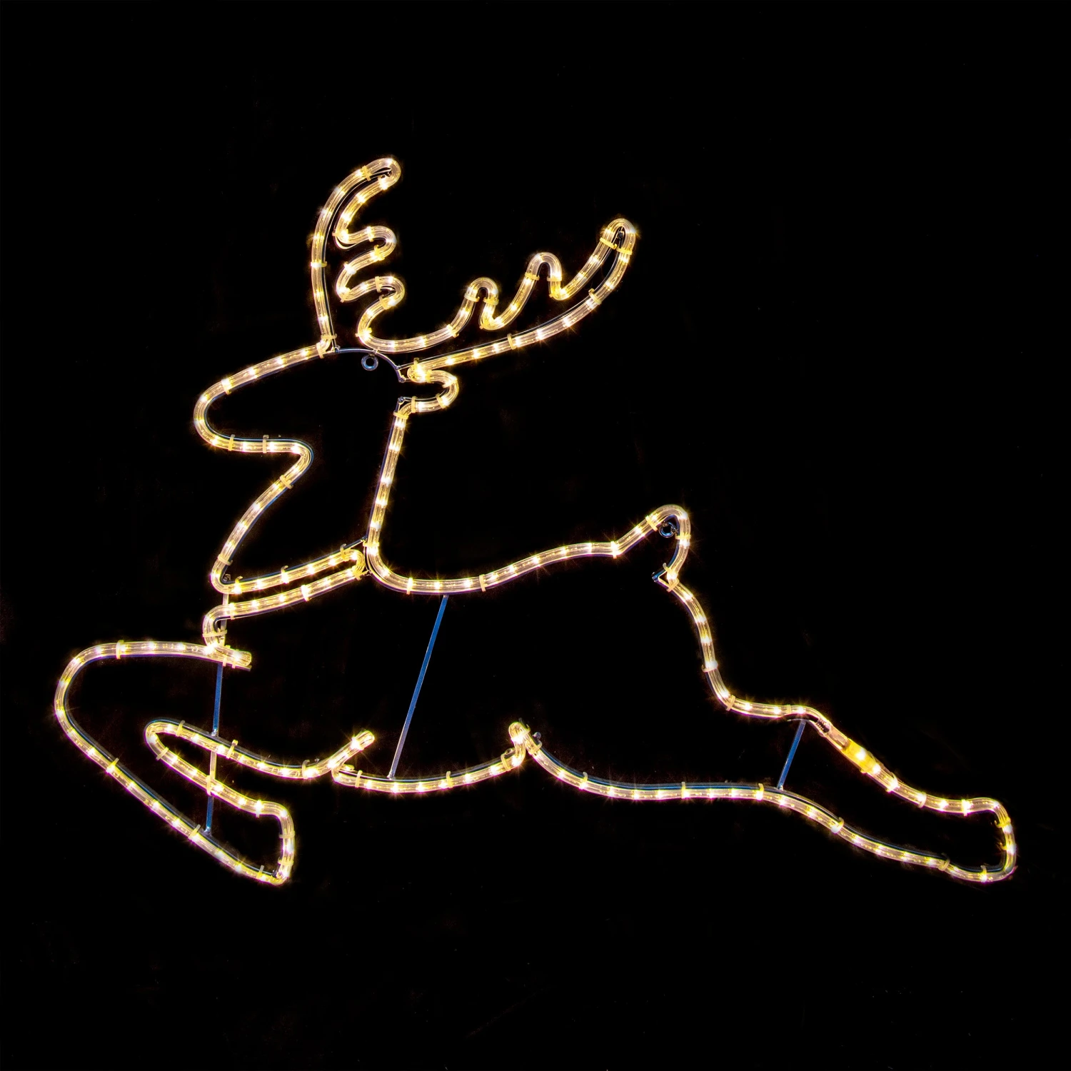 Wholesale π Festive Decorations 1.2m Leaping Reindeer Warm White LED Commercial Motif XP Connectable Range π 1 Wholesale π Festive Decorations 1.2m Leaping Reindeer Warm White LED Commercial Motif XP Connectable Range π