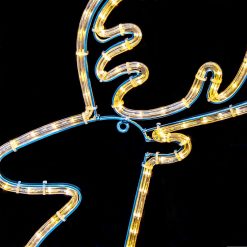 Wholesale ???? Festive Decorations 1.2m Leaping Reindeer Warm White LED Commercial Motif XP Connectable Range ???? 2 Wholesale ???? Festive Decorations 1.2m Leaping Reindeer Warm White LED Commercial Motif XP Connectable Range ???? -UK Christmas World Sales Store 63003 800509 cu