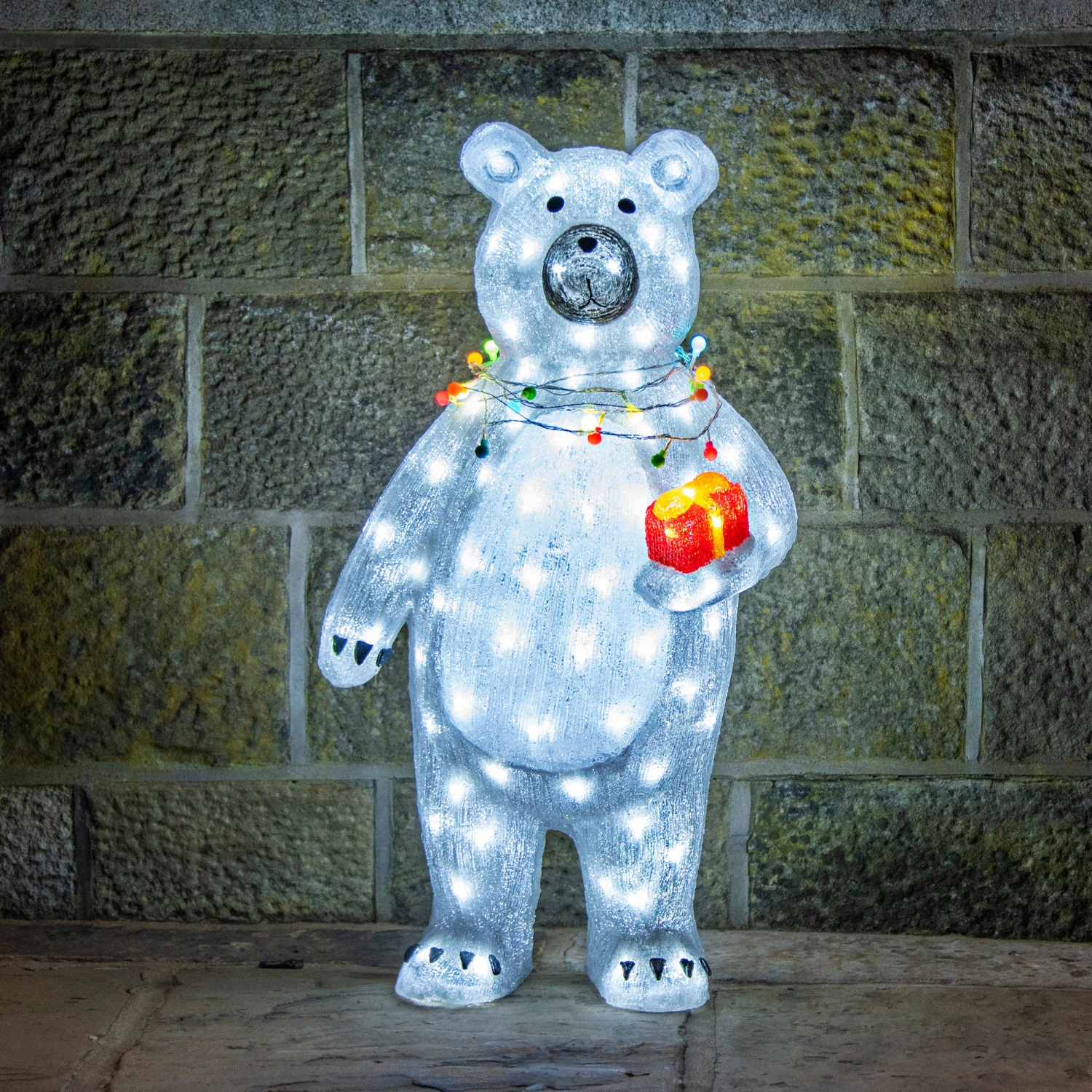Hot Sale π Lumineo Giant Acrylic β Christmas Bear Lit With 150 LEDs 𧨠1 Hot Sale π Lumineo Giant Acrylic β Christmas Bear Lit With 150 LEDs π§¨