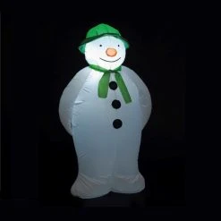 Cheap 🧨 Snowtime 6ft Pre Lit Inflatable The Snowman ❤️