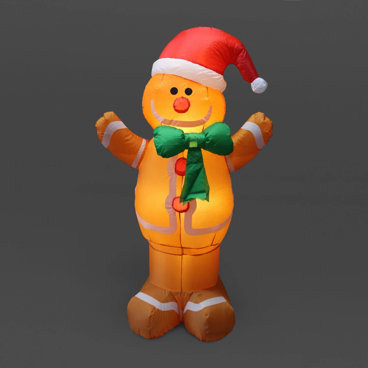 Budget π― Snowtime 2.4m Giant LED Lit Gingerbread β Christmas Inflatable π€© 1 Budget π― Snowtime 2.4m Giant LED Lit Gingerbread β Christmas Inflatable π€©