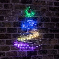 Cheapest 🌟 Kaemingk 1.1m Micro LED Colour Changing Digital Wall 🔔 Christmas Tree 🌟