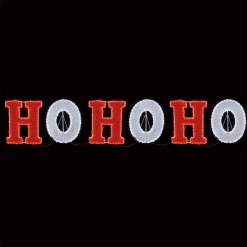 Best Pirce ✨ Premier 3m Giant HOHOHO Tinsel Motif Outdoor 🎅 Christmas Sign With LEDs 😉