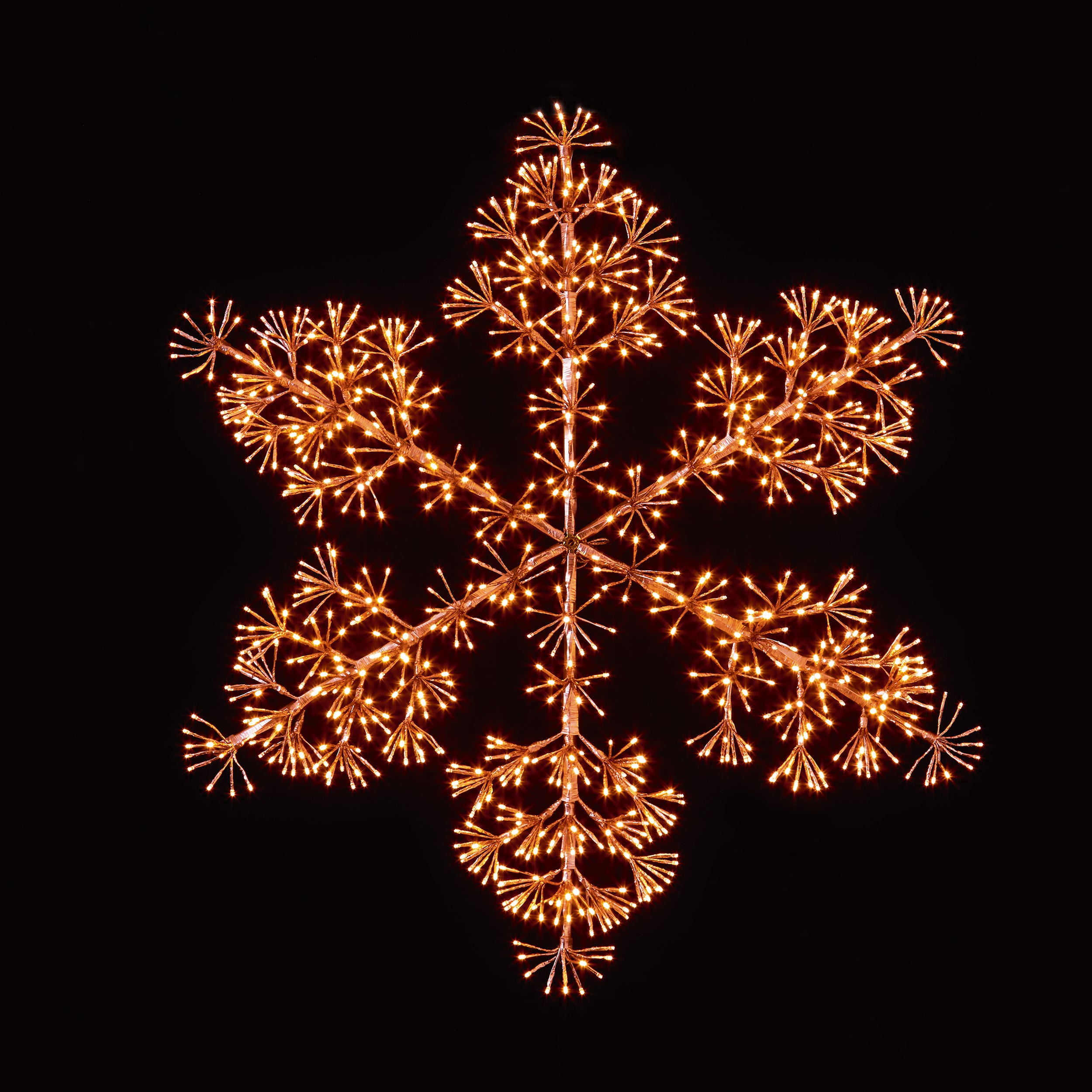 1.2m Large Rose Gold Starburst Snowflake Silhouette with 960 Warm White LEDs Discount ???? Premier 1.2m Large Rose Gold Starburst Snowflake Silhouette With 960 Warm White LEDs ???? -UK Christmas World Sales Store LV183195RGD