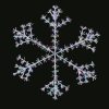 Wholesale ???? Premier 1.5m Giant White Starburst Snowflake Silhouette With 1080 Multi Coloured LEDs ????