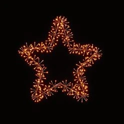 Outlet ✨ Premier 90cm Rose Gold Star Cluster Silhouette With Warm White LEDs 🎁