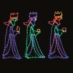 Cheapest ???? Premier Three Wise Men ???? Christmas Nativity Rope Light Silhouette ????