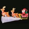 Brand new ✨ Premier 2.4m Giant Santa With Sleigh And Reindeer 🔔 Christmas Inflatable 🔥