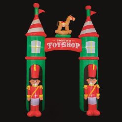 Top 10 ???? Premier 3m Giant ❄ Christmas Toy Shop Arch Inflatable ⭐