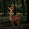 Cheap 👍 Premier 1.2m Soft Acrylic Brown Reindeer Lit With 200 Warm White Twinkling LEDs 🌟