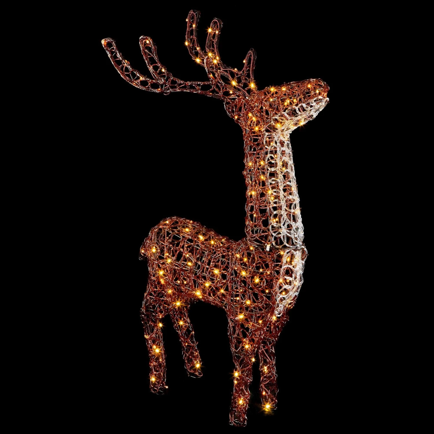 Cheap π Premier 1.2m Soft Acrylic Brown Reindeer Lit With 200 Warm White Twinkling LEDs π 3 Cheap π Premier 1.2m Soft Acrylic Brown Reindeer Lit With 200 Warm White Twinkling LEDs π - Image 3