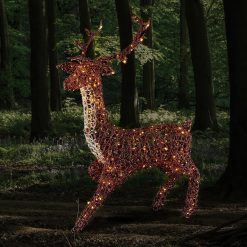 Best deal ⌛ Premier 1.4m Soft Acrylic Brown Reindeer Lit With 300 Warm White Twinkling LEDs ????