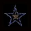 Buy ???? Premier 80cm 140 White And Warm White LED Double Sided Star Window Light ✨