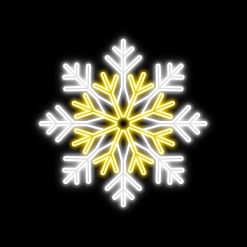 Outlet ???? Festive Decorations 90cm LED Snowflake Display XP Silhouette Motif ⌛ 3 Outlet ???? Festive Decorations 90cm LED Snowflake Display XP Silhouette Motif ⌛ -UK Christmas World Sales Store Lamppostorwallmountedmotif.SC 800512.Snowflake.90cmx90cm.230v.SKU 63010