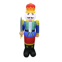 Brand new ???? Festive 1.8m Inflatable LED Lit ???? Christmas Nutcracker ????