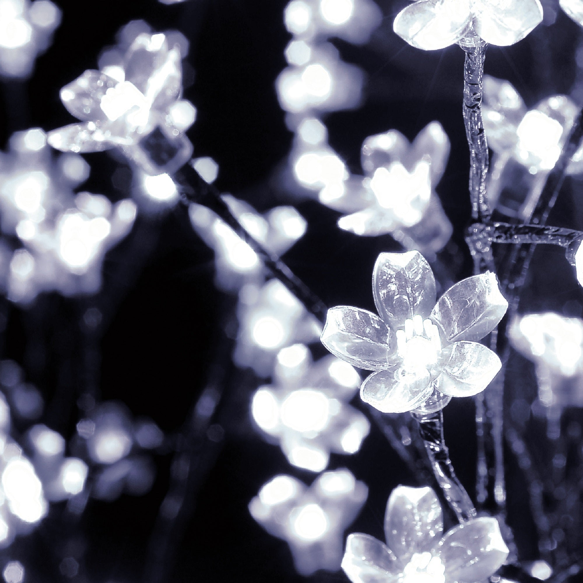 1.5m Multi Function Ice White Cherry Blossom Tree with 200 LEDs Cheap ⭐ Snowtime 1.5m Multi Function Ice White Cherry Blossom Tree With 200 LEDs ???? -UK Christmas World Sales Store RS02953 2