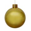 Promo ???? UK ❄ Christmas World 40cm Giant Gold Inflatable ❄ Christmas Tree Bauble With Hanger ????